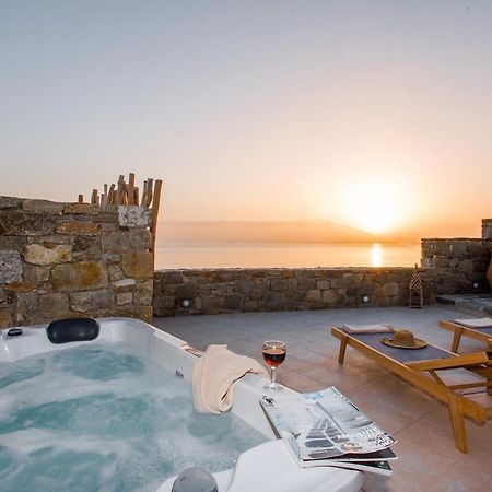 Gorgeous Studio In Cycladic Architecture Overlooking The Aegean Apartment Houlakia  Luaran gambar