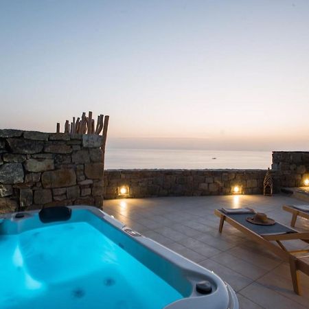 Gorgeous Studio In Cycladic Architecture Overlooking The Aegean Apartment Houlakia  Luaran gambar