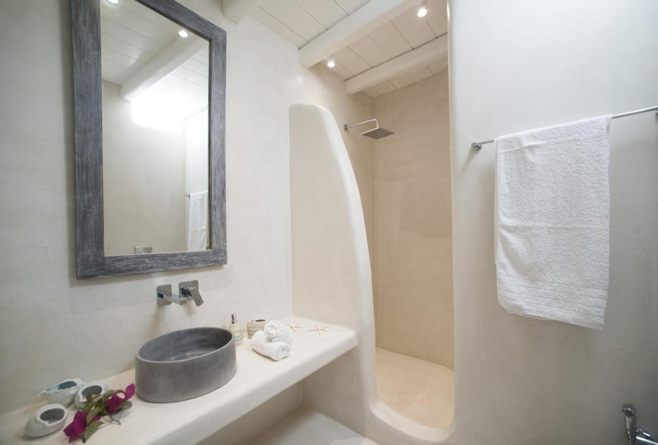 Gorgeous Studio In Cycladic Architecture Overlooking The Aegean Apartment Houlakia  Luaran gambar
